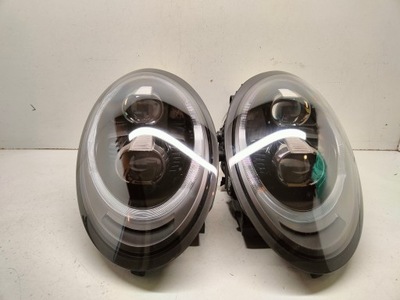 PORSCHE 991 911 COMPLETO DIODO LUMINOSO LED JUEGO FAROS PARTE DELANTERA 99163196313/99163196413  