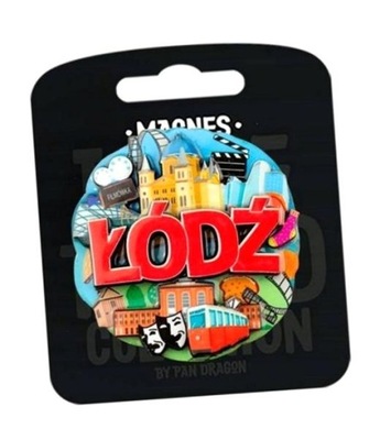 MAGNES I LOVE POLAND ŁÓDŹ ILP-MAG-C-LOD-01