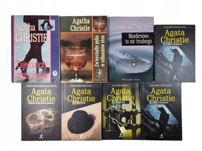 Agatha Christie / zestaw 8 książek