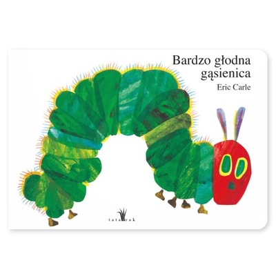 Książka "Bardzo głodna gąsienica" - Eric Carle