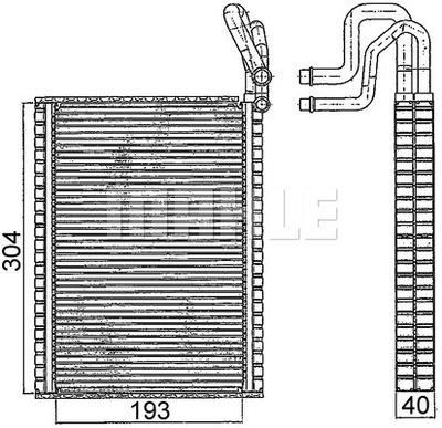 PAROWNIKI KONDICIONAVIMO MAHLE AE 116 000S 