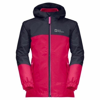 Dziewczęca kurtka zimowa 3w1 Jack Wolfskin 116