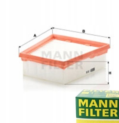 Фильтр воздуха mann-filter do renault fluence фото №1