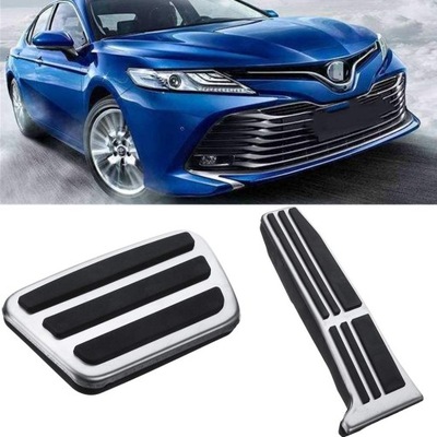 ALUMINIUM TRIMS ON PEDALS TOYOTA CAMRY 2018-2020  