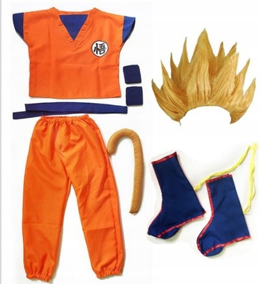 Strój Dragon Ball Z Kostium Son Goku dla Dzieci XS