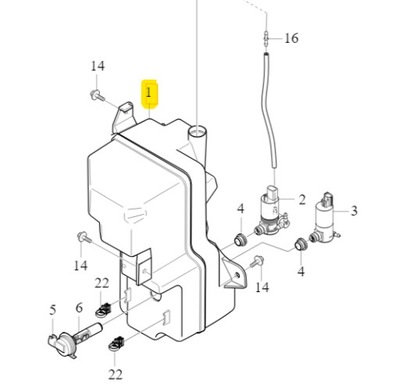 Бак wody volvo фото №1