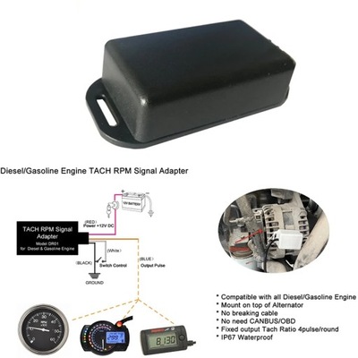 NEW GASOLINE ENGINE RPM TACHO SENSOR AND SPEEDOMETER MOTORCYCLE MAX. ~84298 - milautoparts-fr.ukrlive.com