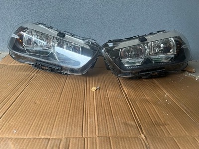 BMW 2 PIEZAS F39 H7 FAROS FARO DERECHA IZQUIERDA PARTE DELANTERA  