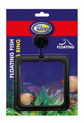 Aqua Nova Pływający Karmnik dla Ryb Kwadratowy