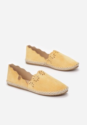 Żółte Espadryle 38