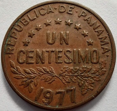 2103 - Panama 1 centésimo, 1977