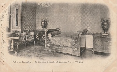 Wersal - Sypialnia Napoleona - 1901