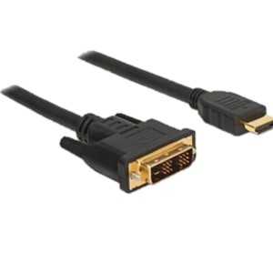 Kabel przewód DVI-D HDMI pozłacany 0,5 m Gembird
