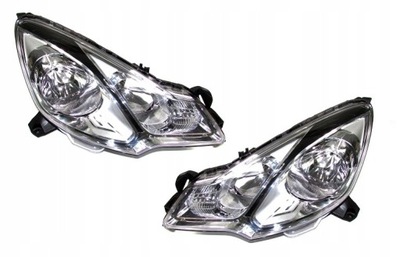 CITROEN DS3 C3 LAMP LAMP FRONT LEFT RIGHT SET HALOGEN LAMP FROM SILICZKIEM  