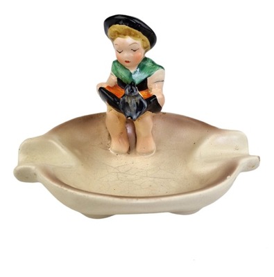 Ashtray Antyk STARA FIGURALNA POPIELNICZKA VINTAGE