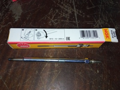 Свічка розжарювання ngk 3319 фото №1