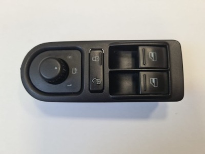 Vw t5 панель перемикач вікон регулювання дзеркал лівий перед фото №1