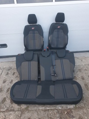 Ford fiesta mk8 st сиденья заднее сиденье сиденья 3 d фото №1