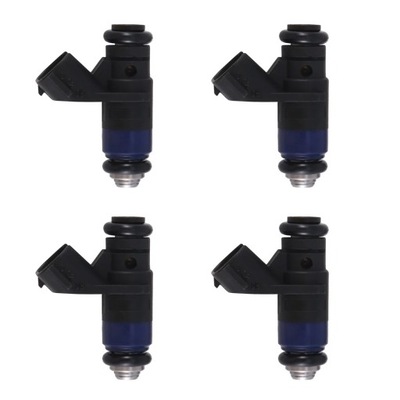 4PCS FUEL INJECTOR NOZZLE PARA VW POLO SKODA FABIA 2002-2007 SEAT IBI~85306  