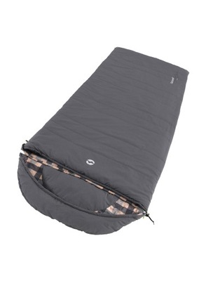 Śpiwór turystyczny Outwell Camper (200 cm) - grey - Prawy