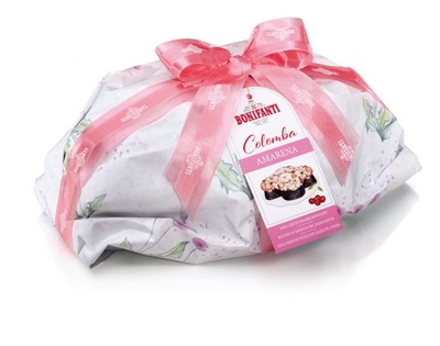 Włoska babka Colomba z wiśnią - Colomba all 'Amarena - Bonifanti 1 kg