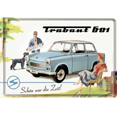 POCZTÓWKA 14X10cm TRABANT 601 SCH 10175