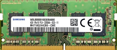 SAMSUNG Pamięć RAM do laptopa 4GB PC4-25600 1.2V