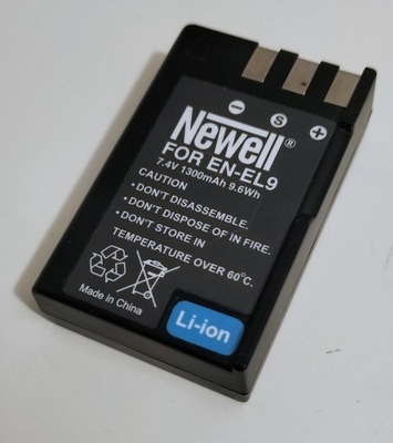 Akumulator Newell EN-EL9 1300 mAh do Nikon