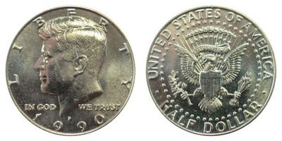 1990 Kennedy Half Dollar Mennica P