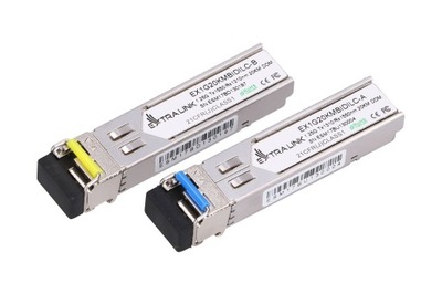 Extralink SFP 1.25G Moduł SFP WDM 1,25Gbps 1310/1550nm single mode 20km
