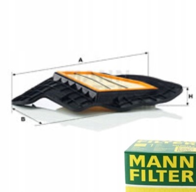Mann-filter c 20 027 фільтр повітря фото №1