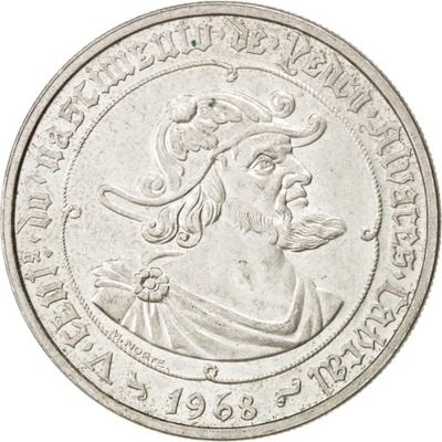 Moneta, Portugal, 50 Escudos, 1968, AU(55-58), Sre