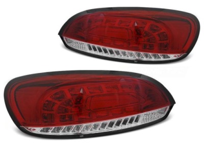 Лампы задние led vw scirocco 08-4/14 red white фото №1