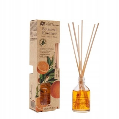 La Casa De Los Aromas Botanical Essence patyczki zapachowe Cynamon i Orange