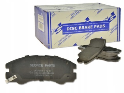 Isuzu trooper 91-98 3.2i тормозные колодки тормозные перед фото №1