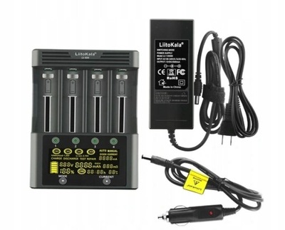 Charger LiitoKala Lii-600 18650,26650,14500, AA