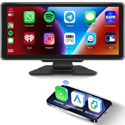 RADIO SAMOCHODOWE MONITOR NAWIGACJA ANDROID AUTO APPLE CARPLAY MIRROR LINK
