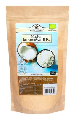 Bio Mąka kokosowa Pięć Przemian 500 g KETO