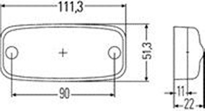 [2PS357008-001] LAMP OBRYS.LED POMAR.PROST.  