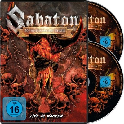 Sabaton "20th Anniversary Show BLURAY+DVD