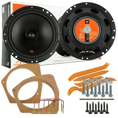 JBL ALTAVOCES BASOWE TOYOTA COROLLA E10 7 PARTE DELANTERA  