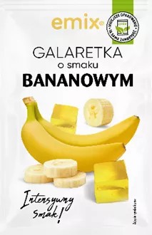 Galaretka o smaku Bananowym 75g