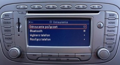 Польське меню навігація ford fx polski język карта карта sd фото №1