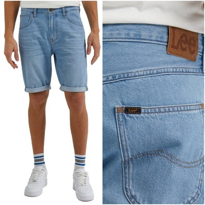 Męskie szorty jeansowe Lee 5 POCKET SHORT W42