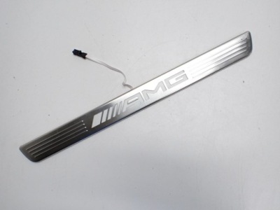 Накладка захист  порога  поріг лівий передні  amg led mercedes a w177 v177 20r фото №1