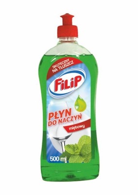 Płyn do mycia naczyń 500ml mięta Filip