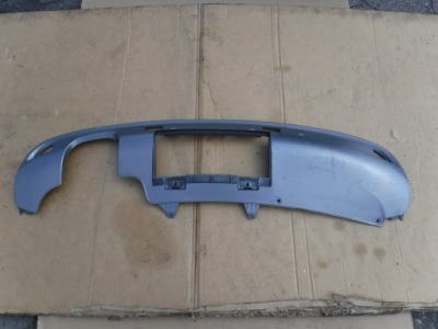 Накладка спойлер бампера задняя audi q5 s-line фото №1