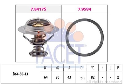 TEMPERATURE REGULATOR FACET 78417  