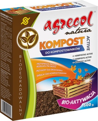 Kompost do kompostników AGRECOL Acitive 500g