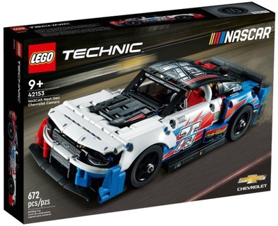 LEGO Technic 42153 Nowy Chevrolet Camaro ZL1 z serii NASCAR